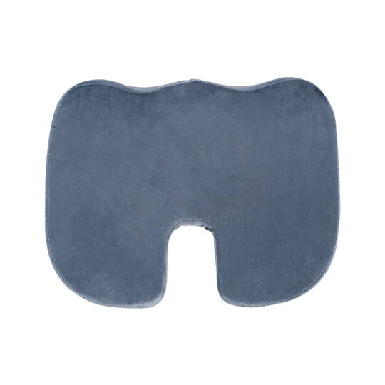 Memory Foam Coccyx Cushion Grey
